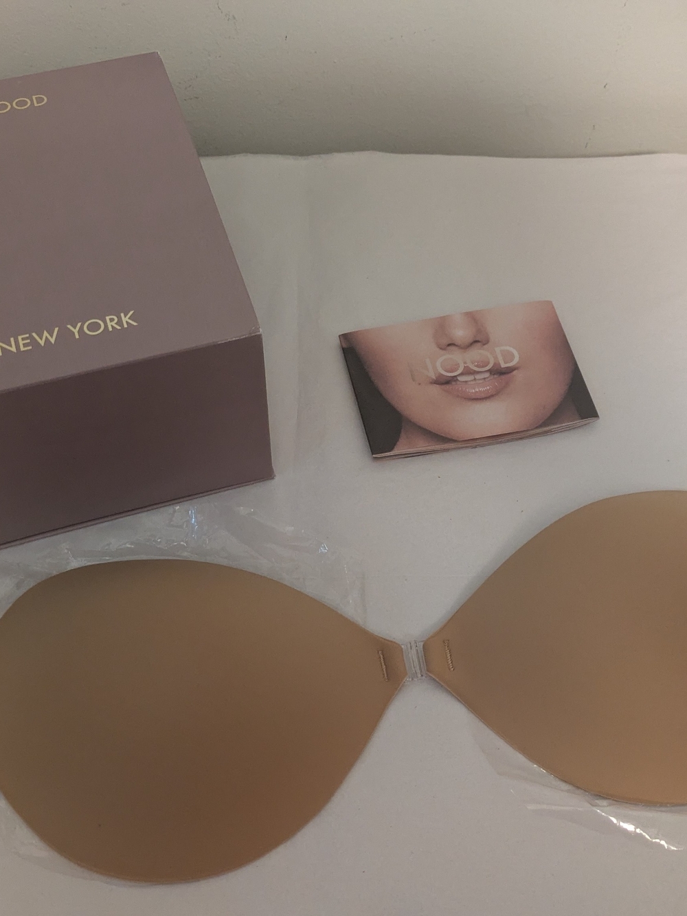 NOOD Adhesive Strapless Bra - Nude Like New Bra Size C